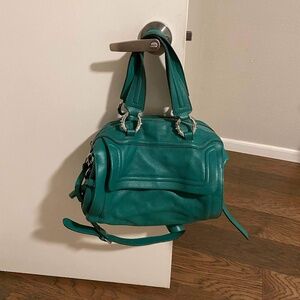 Aimee Kestenberg green leather handbag